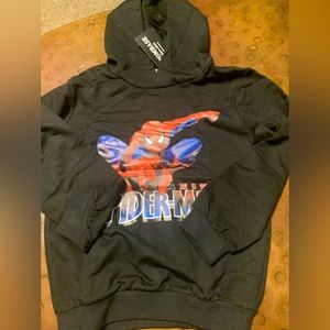 Kids Boys Spiderman Hoodie 5T Toddler Black Top